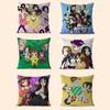 K-K-ON Pillowcase Bedroom Sofa Decorative Cushion Cover With Zipper Soft Cushion Cover