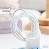 New 1.5M Plating Color TPU Spiral USB Charging Cable Protector for iPhone Samsung Huawei Earphone Cord Line Protection