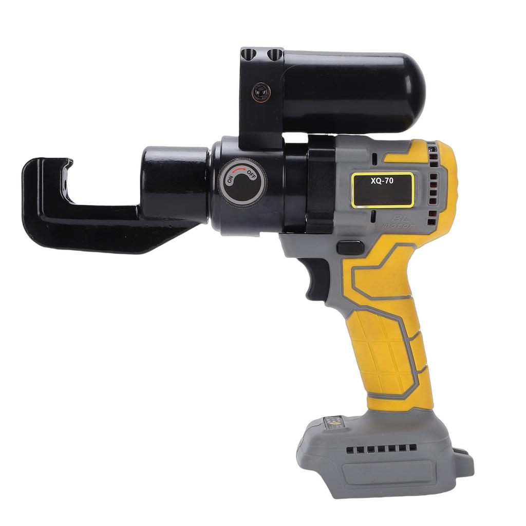 Electric Hydraulic Cable Lug Crimping Tool Non Slip 360° Rotatable Head 45KN Powerful Hydraulic Crimper Pliers for Copper Aluminum Wire Crimping In T