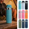 510ML Isolerad Vattenflaska i Rostfritt Stål Dubbelväggig Vakuum Termosflaska Läckagesäker Bärbar