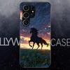 Cool Running Horse Phone Case For Samsung S25 Edge Ultra S23 S22 S21 S20 Ultra Plus S24 Fe A54 A53 A25 Glass Cover