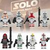 Blocks Building Mini Figures Clone Trooper Company Soldiers Heavy Gun
