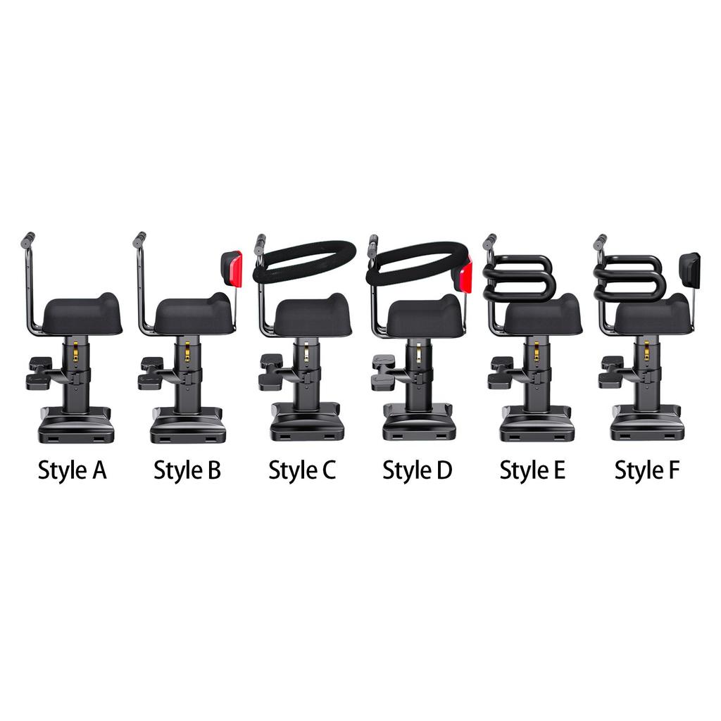 Scooter Child Seat Height Adjustable Portable Outdoor Activities Front Mount Style A