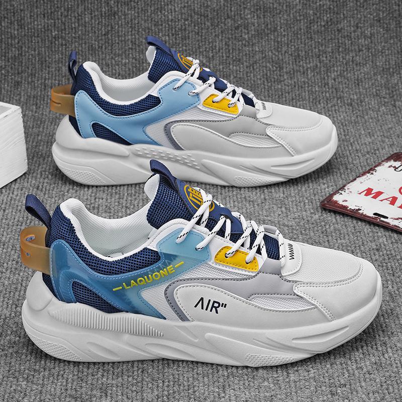 

Mesh mesh shoes men s four seasons 2025 new junior high school students non-slip breathable lightweight thin running casual sports shoes 44