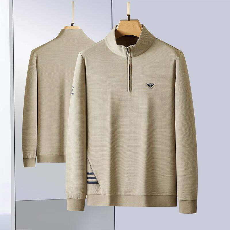 

Men s Plus Size Half-Zip Stand Collar Sweatshirt 3XL