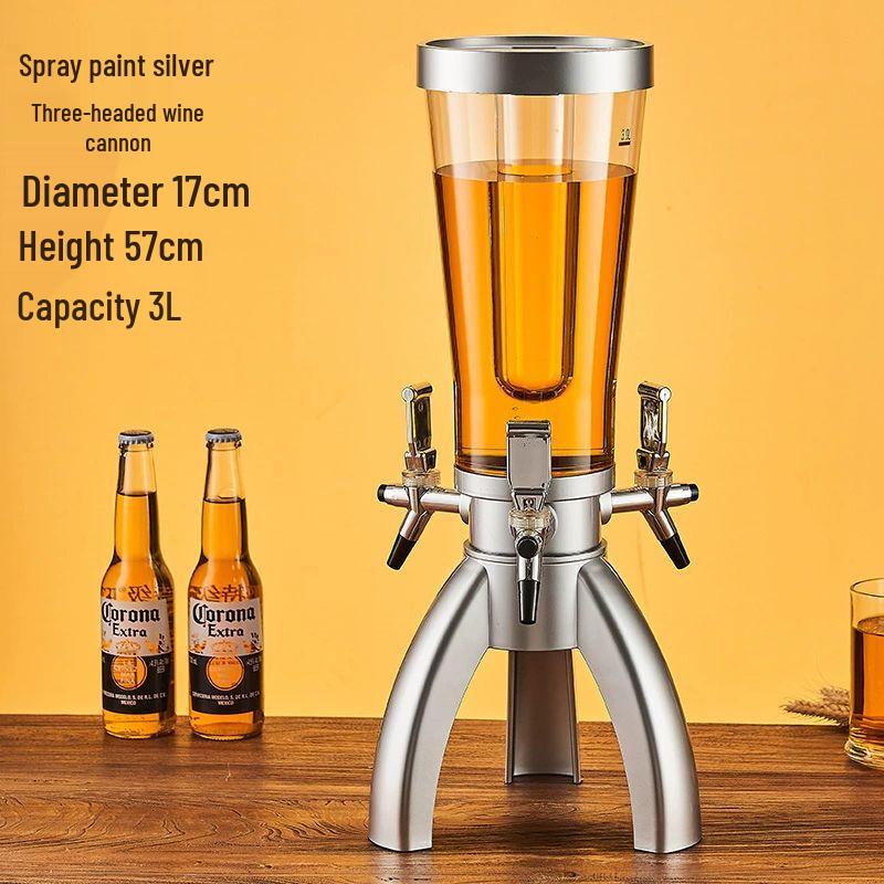 Yilimeng Luminous Triple-Head Beer Dispenser