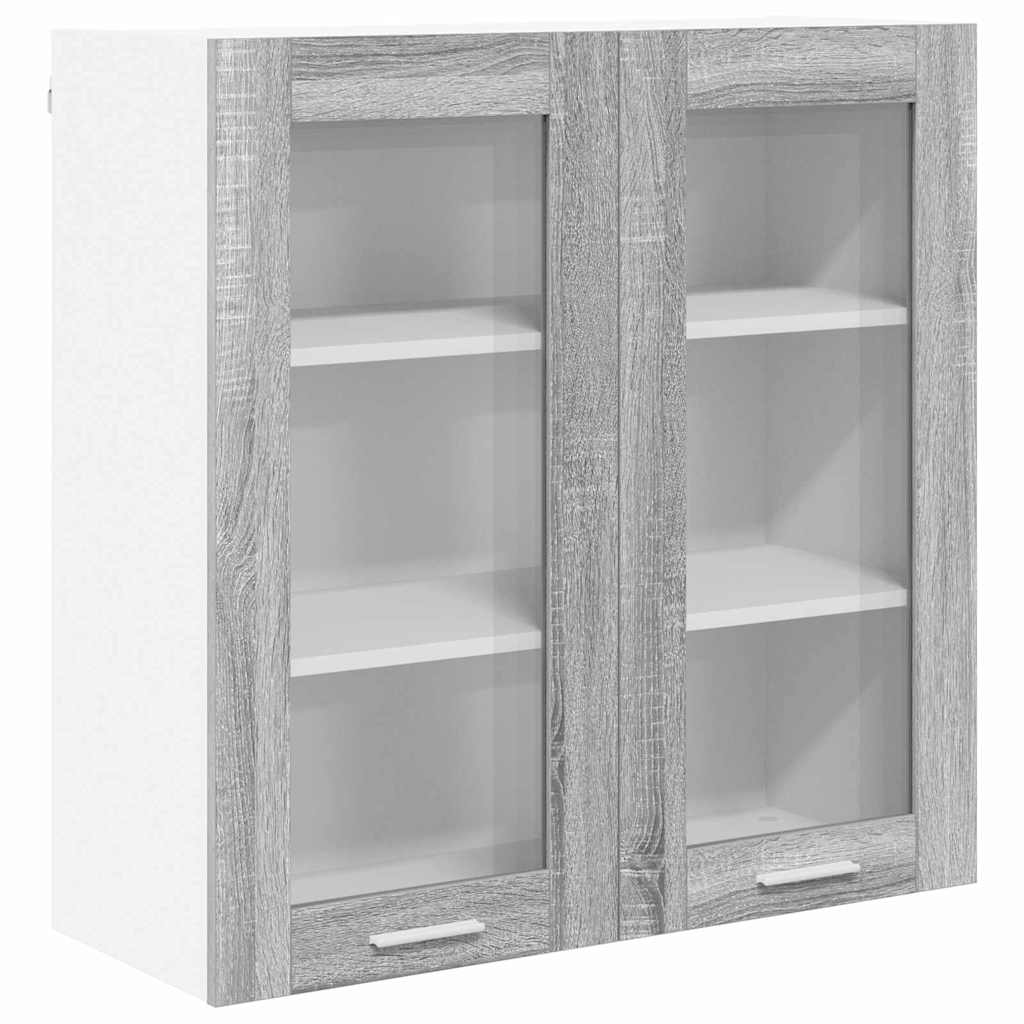 Hanging Cabinet Grey Sonoma 80 x 31 x 80 cm Wood Based Material