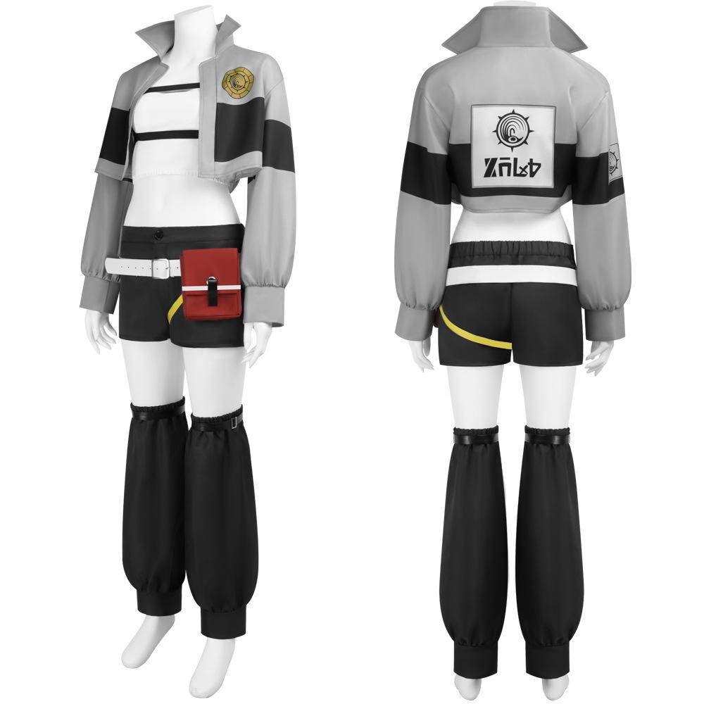 Cosplay Fuli Glaze style anime de la Guerre de l'Abysse, cosplay anime ensemble complet de costumes pour convention de bande dessinée