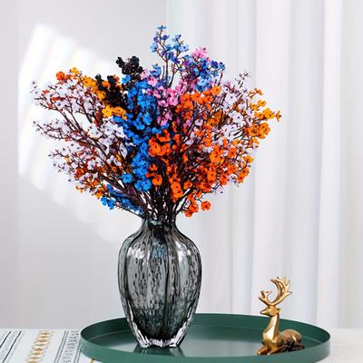 Künstliches Schleierkraut 5 Gabel Realistische Künstliche Seidenblume Heim Büro Hochzeitsparty Innen Außen Falsche Blume Blüte Pflanzen Dekoration