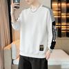 Men's Sweatshirt Casual Handsome Long-sleeved T-shirt Round Neck Sweatshirt Men's Clothing
