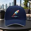 Melted Ice Cream Stick Sandwich Baseball Cap Unisex Adjustable Dad Hat For Travel Parties Daily Wear Multicolor