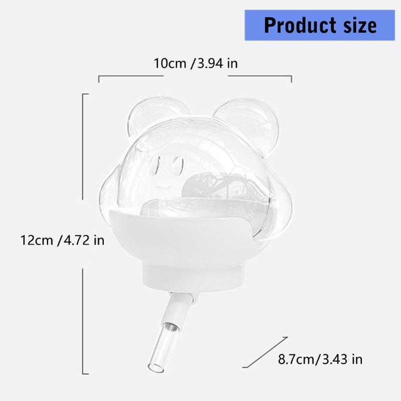 Cage Magnetic Water Dispenser For Small Pet Guinea Pigs Sugar Gliders With Leak Proof Design And Easy Installation