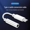3.5mm Headphone To Type-C Audio Adapter for Apple, Huawei, Xiaomi Phones