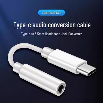 3.5mm Headphone To Type-C Audio Adapter for Apple, Huawei, Xiaomi Phones