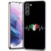 Italy Flag Phone Case for Samsung A17 A37 A57 A55 A35 A25 A15 A54 A14 A24 A34 A13 A23 A33 A53 A07 A05S A04S A03 A73 Galaxy Note
