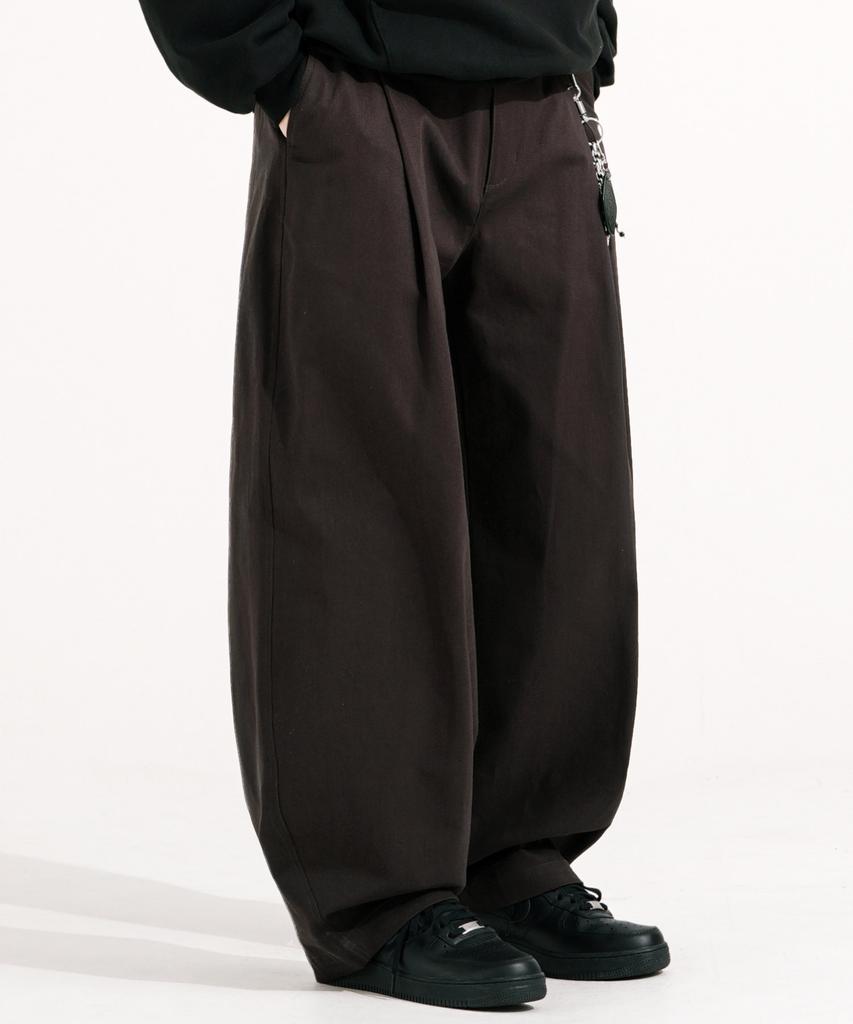 EZKATON [2Pack] Chino Balloon Wide Pants Mmlp6858 (A Type)