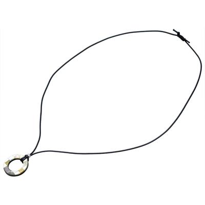 Pearl Eyeglass Sunglasses White Holder, Holder, Ring, Necklace, Women's, Mother-of-Pearl, Anti-Slip, Black, MHL-33