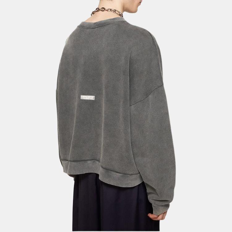 Acne Studios Logo Patch Crewneck Sweatshirt Men's CI0137-BM0