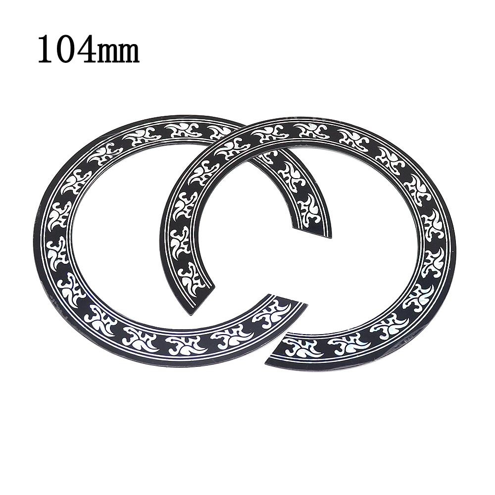 1Pcs/2Pcs Guitar Pickguard Acoustic Guitar Soundhole Sound Hole Rosette (Inside Diameter:94mm/104mm)