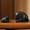 Lucky Thailand Dřevěné Thajsko Tradiční řemeslo Dřevěné Lucky Croaking Hudební nástroj Domácí kancelářský stůl Dekorace Lucky Frog Crafts