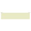 Bench Cushion SOEST 100percent  Polyester Cream 180 X 40 X 5 Cm