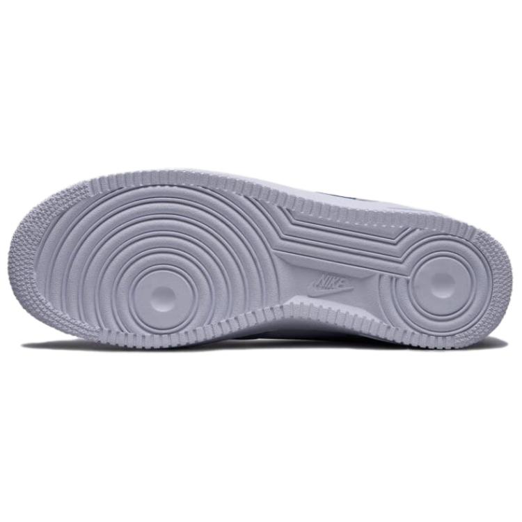 New Nike Air Force 1 Anti Slip Wear Resistant Low Top Skateboard Shoes Unisex Blue White HV1795-141