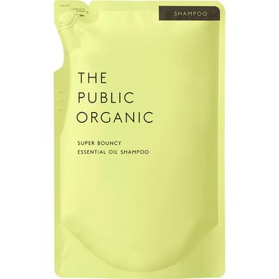TOKYO COMPOSITE The Public Organic Super Bouncy DM Shampoo Refill 400mL Shampoo/conditioner (premium) After Spreading the Contents On Your Palms, Plac