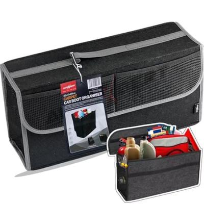 OEMASSIVE Car Trunk Foldable Felt Storage Car Convenient Car Car Passenger Seat Portable Black Organizer, Box, Accessory, Accessory, Storage, Storage,