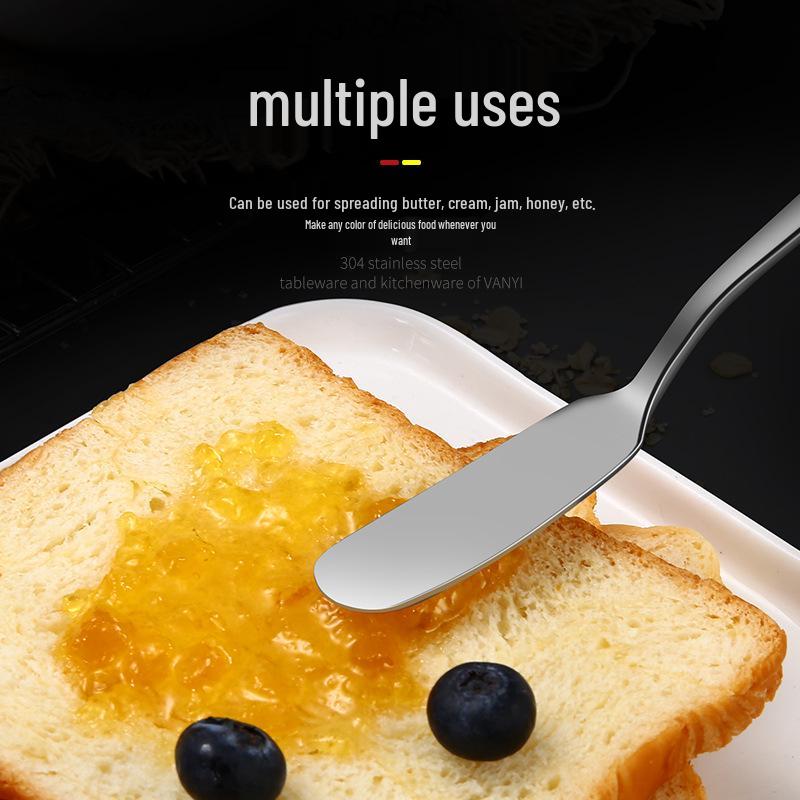 Stainless Steel Western Style Multi-purpose Butter and Jam Spreading Knife