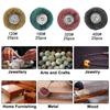100pcs Abrasive Wheels Nylon Abrasive Buffing Wheels Nylon Polishing Brushes Suitable for Various Tools Jewellery Crafts