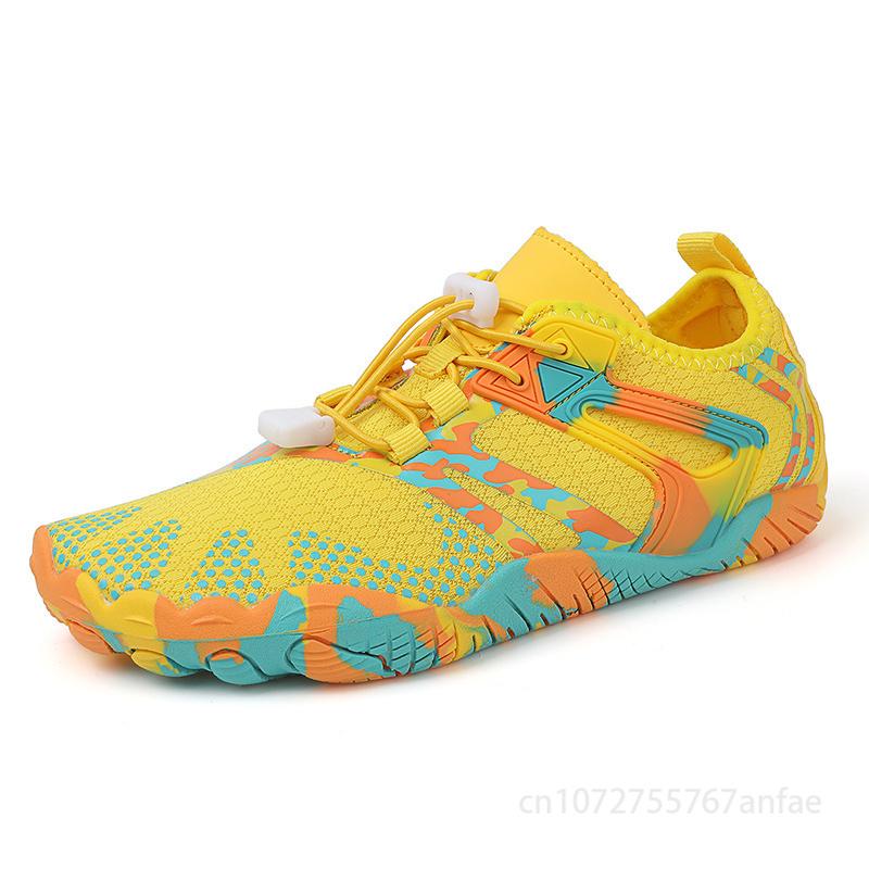 Scarpe da acqua per nuoto unisex Scarpe da acqua alte da spiaggia a piedi nudi Sport all'aria aperta Escursionismo Scarpe da ginnastica per bambini Sandali da surf per immersioni fitness