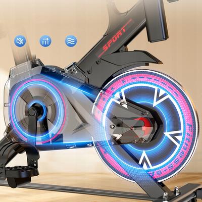 QK101-DZ Stacionární kolo Tiché 6kg setrvačník Pro dospělé Domácí LCD cvičební kolo