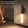 Night light Motion sensor night light Rechargeable wall light Magnetic wall light Wooden wall light for bedroom stairs