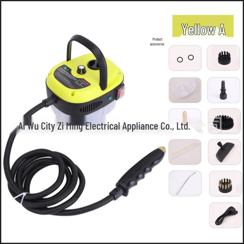 Three-in-One High Temp & Pressure Steam Cleaner for Kitchens, Air Conditioners, and Fabrics