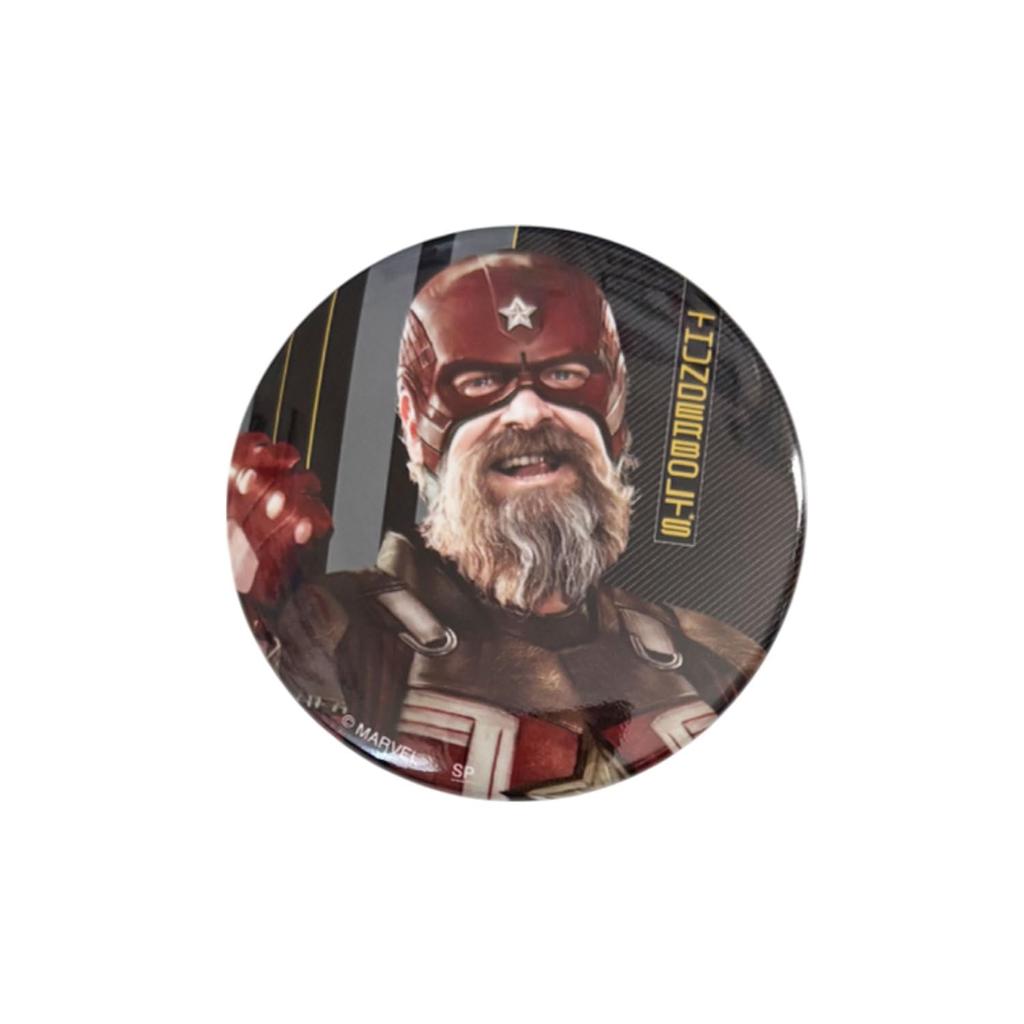 Small Planet Marvel Can Badge Complete Set of 6 "Thunderbolts"