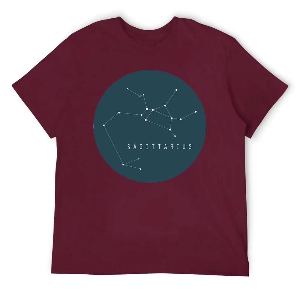 Round Neck Sagittarius Twelve Constellation (6) T-shirt  Motion Top Tee Funny Graphic Humor Graphic Travel USA Size