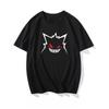 Pocket Gengar Summer Printed TShirt Men Cotton Street Y2K Harajuku Loose Sleeve Unisex Comfortable