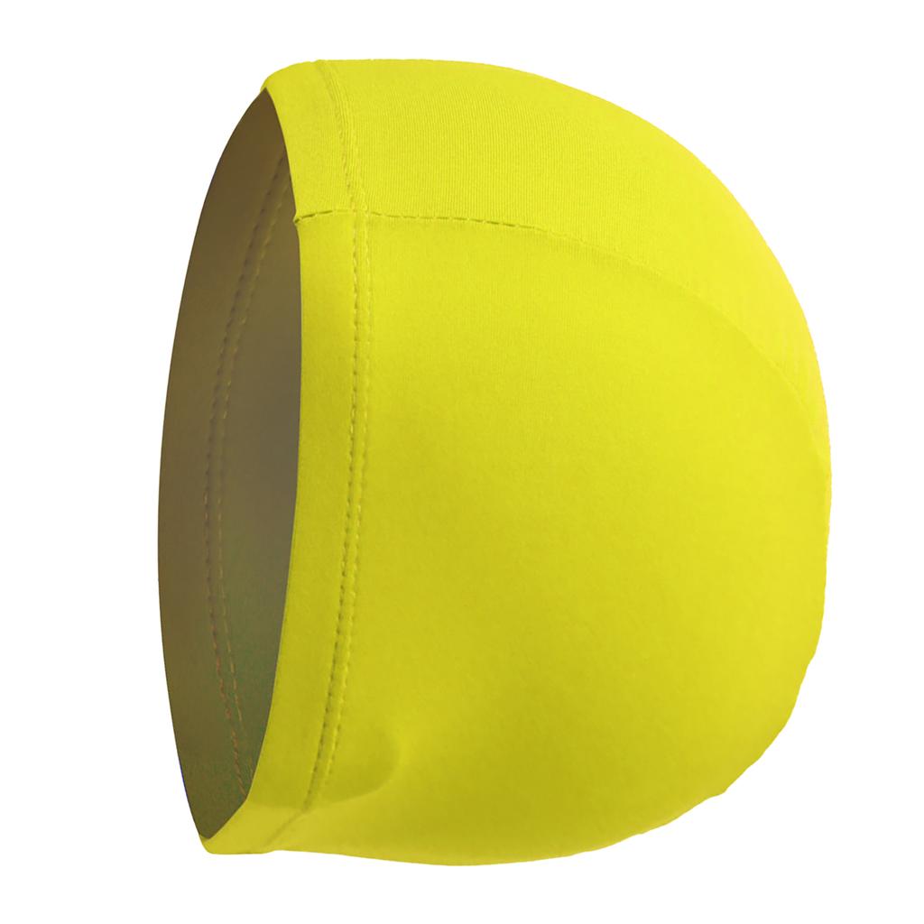 Swimming Cap High Elasticity Thick Bathing Cap Polyester Swimming Hats for Women Men