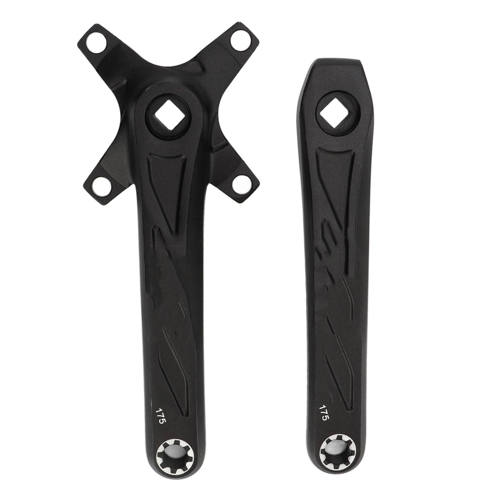 Bike Crank Arms Single Crankset Arm Set Universal Aluminium Alloy Bicycle Repair Parts 175mm