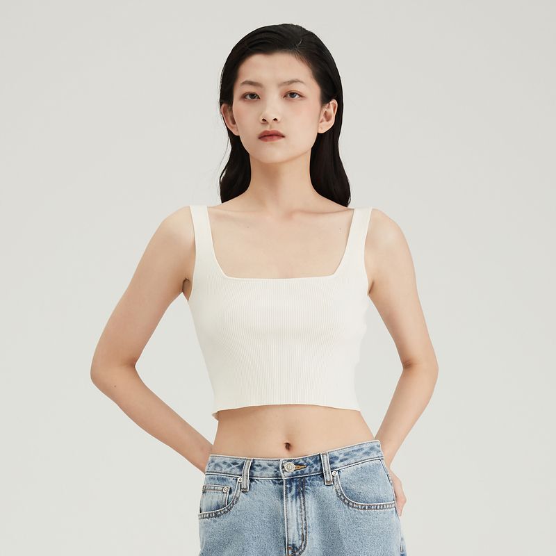 

Obeg Obeg Spring New Arrival Fashion High Waist Knit Chic Sling Tops Inner Wear Outer Wear 10421078
