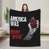 Green Days Punk Decke American Idiot Album Flanell Großartige Atmungsaktive Überwurfdecken für die Heimdekoration