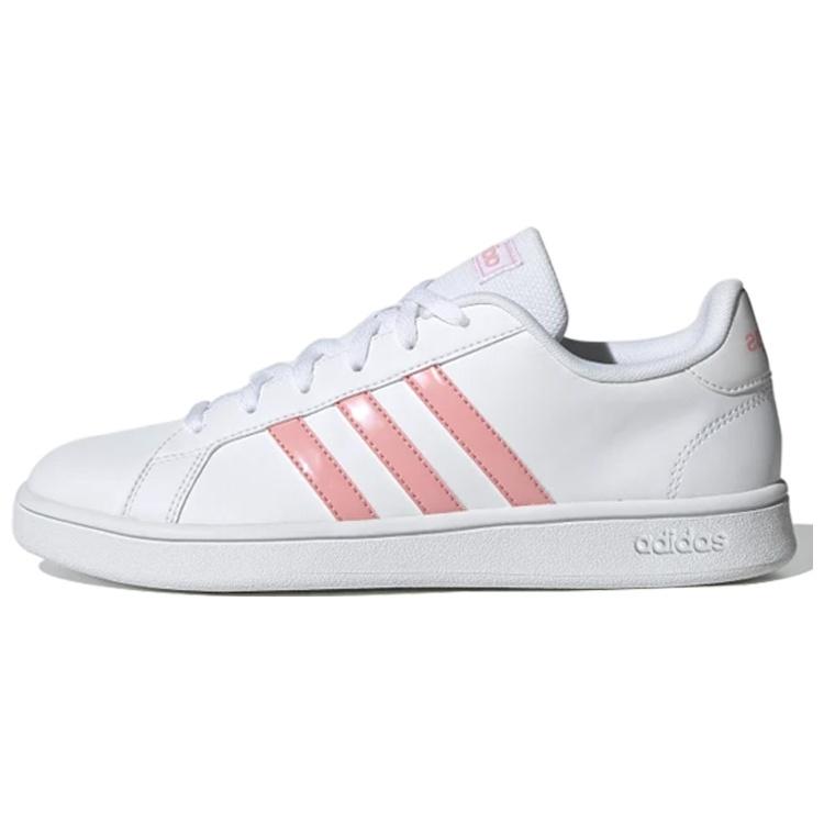 (WMNS) adidas Grand Court Base  White Glow Pink  Women s EG4055 EU 36⅔