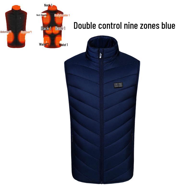 Smart USB Heated Vest for Autumn and Winter - Multi-Zone Temperature Control