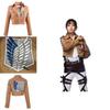 Attack On Titan Scouting Legion Cosplay Coat Jacket For Eren Jaeger Fans**