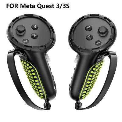 Non-slip VR Controller Protective Cover Controller Handle Cover for Meta Quest 3/3S VR Accessories