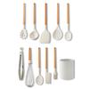 Silicone Cooking Utensil Set Non-stick Kitchen Utensils Set 10 PCS Heat Resistant Kitchen Tools