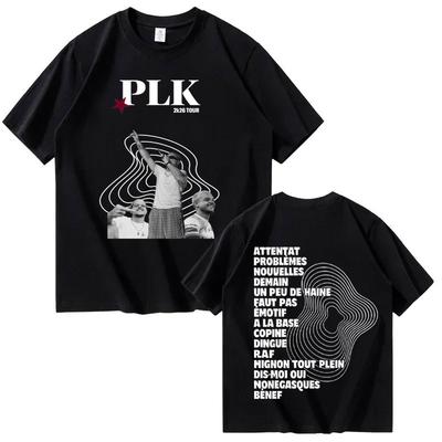 Rapper PLK 2026 Graphic Tshirt Men Women Clothes Fashion Pop Music Tshirts Casual Cotton Cozy Short Sleeves T Shirts Streetwear