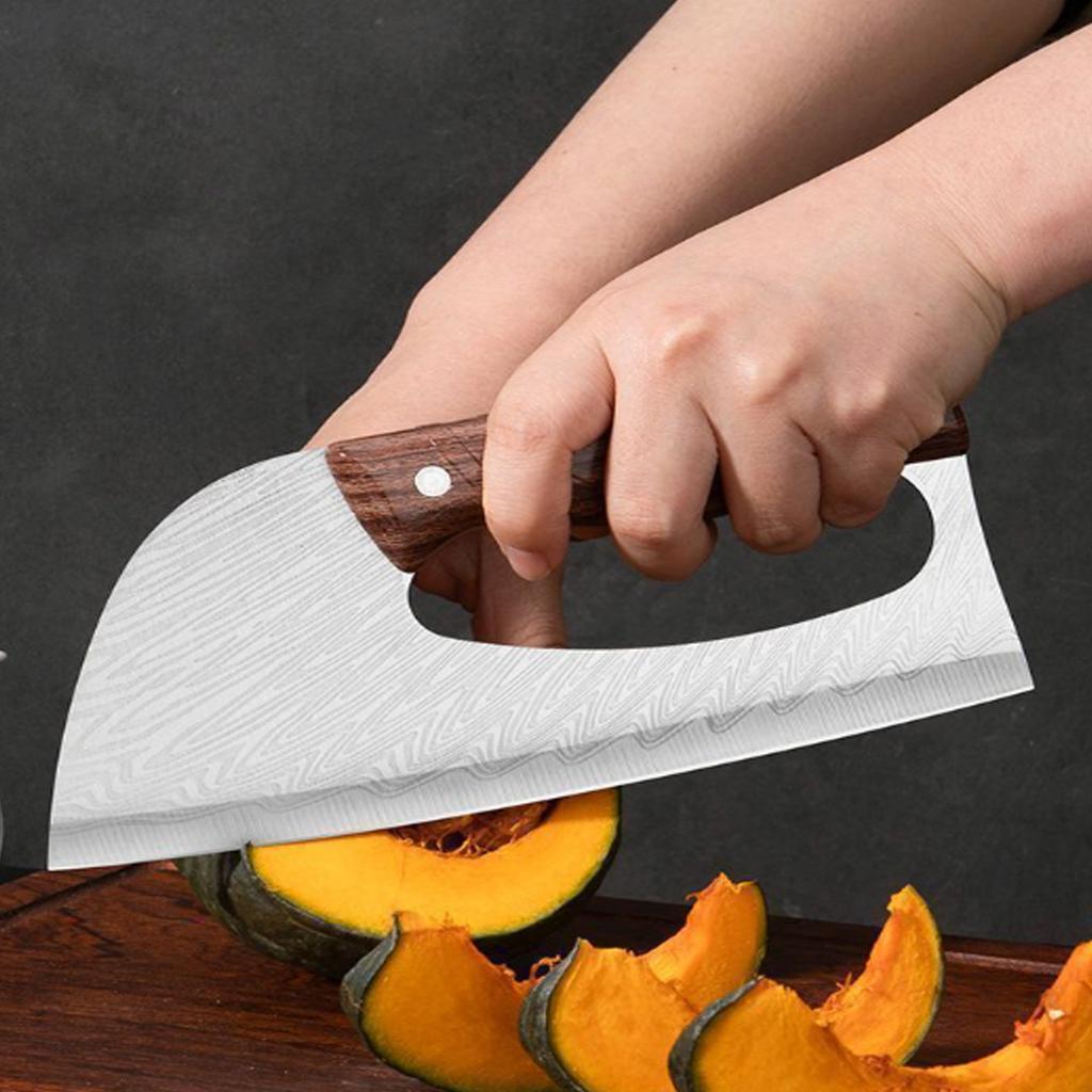 WXCOO Multi functional Labor-saving Kitchen Knife Handmade Forged Butcher Knife Meat Cleaver Chef Vegetable Slicing Knife