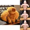 Muscle Bunny Plush Toy With Pp Cotton Filling For Home Decor And Gift Ideas