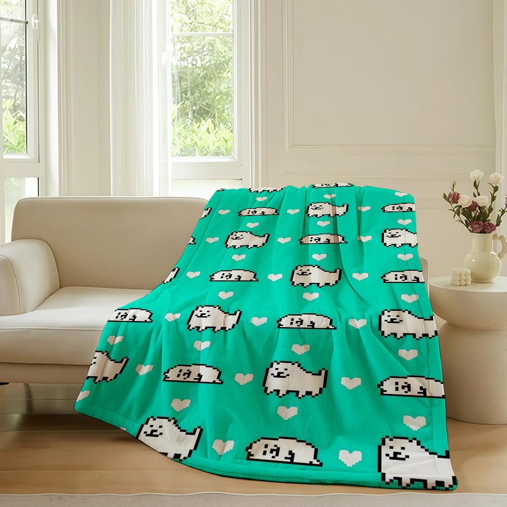 Adventure game u Undertale Blanket For Sofa Office Bed Plane Travel Sleep Read Relax Camping Soft And Warm